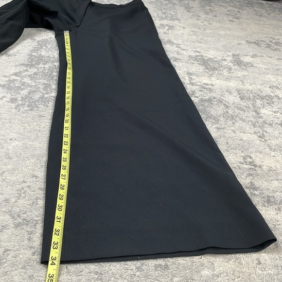 New L’Agence Pilar Wide Leg Pant Trouser Black Office Business Sz 16 - Picture 10 of 16